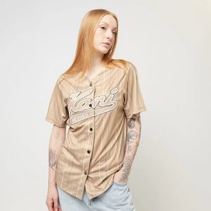 Varsity Tonal Pinstripe Baseball Shirt light blue, markiKarl Kani, Jerseys, w kolorze beż, rozmiar: