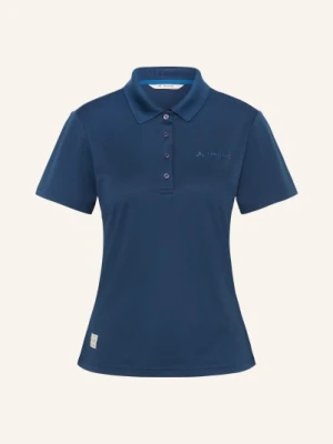 Vaude Funkcyjna Koszulka Polo Essential blau