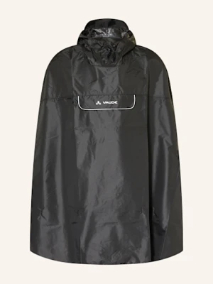 Vaude Ponczo Przeciwdeszczowe Valdipino schwarz