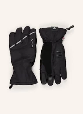 Vaude Rękawiczki Rowerowe Tura Ii Z Funkcją Obsługi Ekranów Dotykowych schwarz