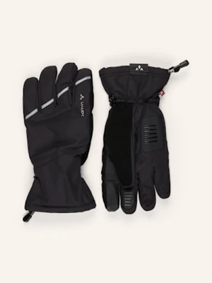 Vaude Rękawiczki Rowerowe Tura Ii Z Funkcją Obsługi Ekranów Dotykowych schwarz