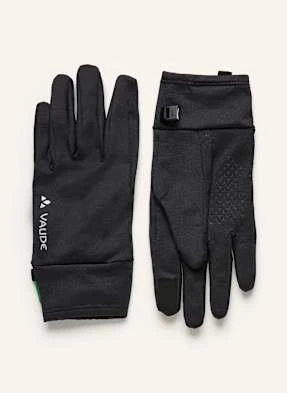 Vaude Rękawiczki Sportowe Pro Stretch Umożliwiające Obsługę Ekranów Dotykowych schwarz