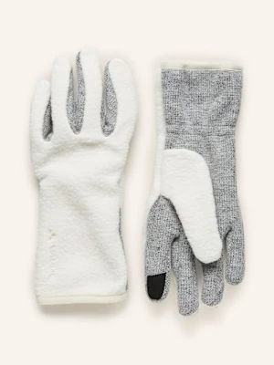 Vaude Rękawiczki Sportowe Tinshan V Umożliwiające Obsługę Ekranów Dotykowych weiss