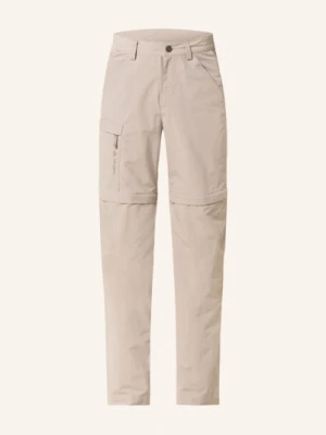 Vaude Spodnie Z Odpinanymi Nogawkami Farley beige
