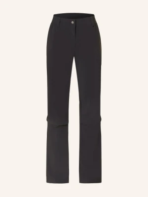 Vaude Spodnie Z Odpinanymi Nogawkami Farley Stretch Capri schwarz