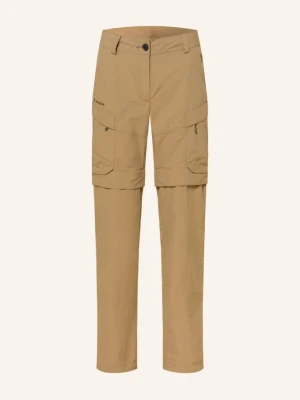 Vaude Spodnie Z Odpinanymi Nogawkami Neyland beige