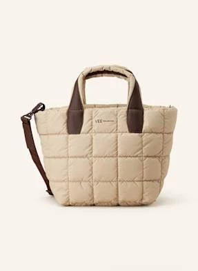 Vee Collective Torba Shopper Porter Tote Small Z Saszetką beige