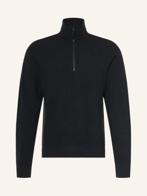 Veilance Sweter Typu Troyer Conic schwarz CZARNY
