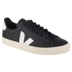 Veja Campo CP0501215B, Męskie, Czarne, buty sneakers, skóra licowa, rozmiar: 44