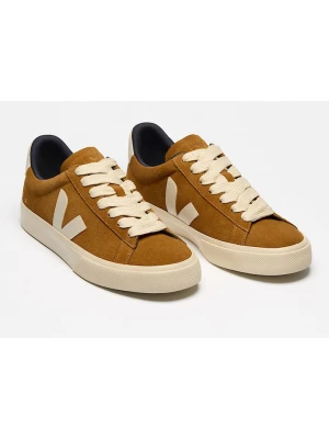 Veja Skórzane sneakersy "Campo Bold" w kolorze jasnobrązowym rozmiar: 37