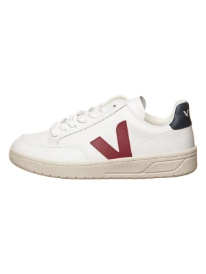 Veja Skórzane sneakersy "V 12" w kolorze biało-czerwono-granatowym rozmiar: 39
