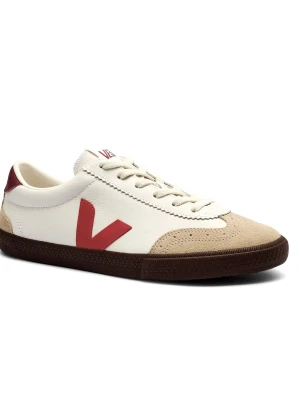 VEJA Skórzane sneakersy Volley biały