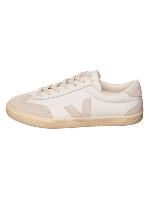 Veja Skórzane sneakersy "Volley" w kolorze biało-beżowym rozmiar: 39