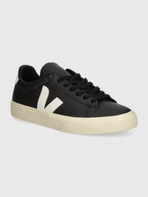 Veja sneakersy skórzane Campo kolor czarny CP0501215