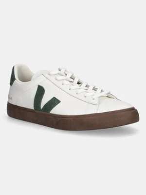 Veja sneakersy skórzane Campo męskie kolor biały CP0521179B