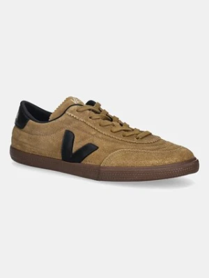 Veja sneakersy skórzane Panenka damskie kolor brązowy FU0320899A