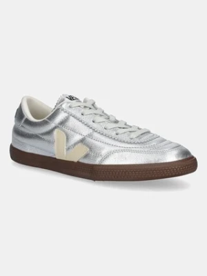 Veja sneakersy skórzane Panenka damskie kolor srebrny FU2020893A