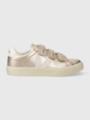 Veja sneakersy skórzane Recife Logo kolor złoty RC0502418