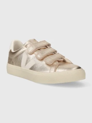 Veja sneakersy skórzane Recife Logo kolor złoty RC0502418
