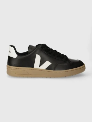 Veja sneakersy skórzane V-12 czarny