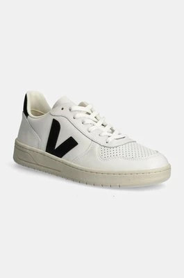 Veja sneakersy skórzane V-10 kolor biały VX0200005B