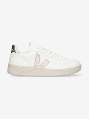 Veja sneakersy skórzane V-10 kolor biały VX052935