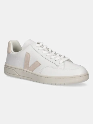 Veja sneakersy skórzane V-12 kolor biały XD0202335A