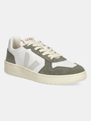 Veja sneakersy skórzane V-82 kolor szary VE3320757A