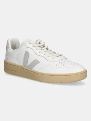 Veja sneakersy skórzane V-90 męskie kolor szary VD2003893B