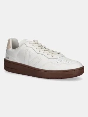 Veja sneakersy skórzane V-90 ZZ męskie kolor beżowy VZ2020750B