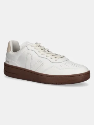 Veja sneakersy skórzane V-90 ZZ męskie kolor beżowy VZ2020750B