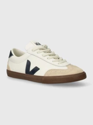 Veja sneakersy skórzane Volley kolor biały VO2003531