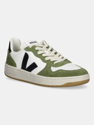 Veja sneakersy V-10 Prime męskie kolor zielony VI0220866B