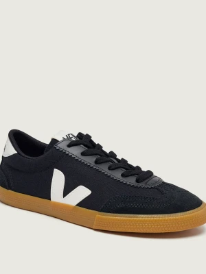 VEJA Sneakersy VOLLEY CANVAS | zamsz czarny