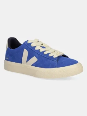 Veja sneakersy zamszowe Campo damskie kolor niebieski CP0320523A