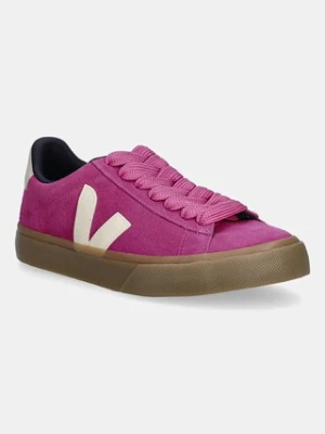 Veja sneakersy zamszowe Campo damskie kolor różowy CP0320802A