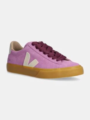 Veja sneakersy zamszowe Campo kolor fioletowy CP0303691A