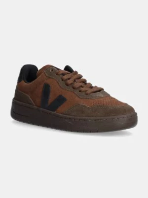 Veja sneakersy zamszowe V-90 kolor brązowy VD0303663A