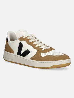 Veja V-10 LEATHER sneakersy męskie brązowy
