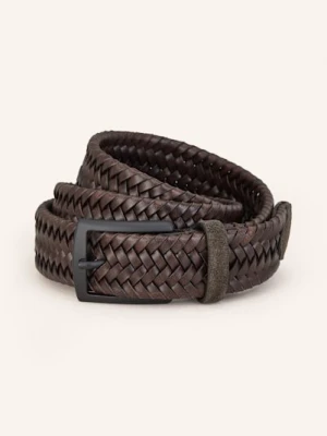 Veneta Cinture Pasek Pleciony braun
