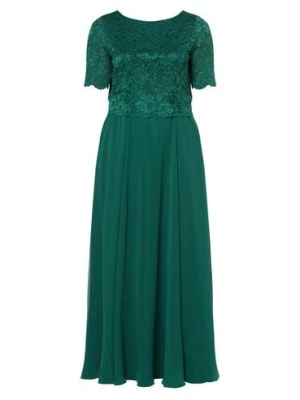 Vera Mont Damska sukienka wieczorowa Kobiety zielony jednolity,