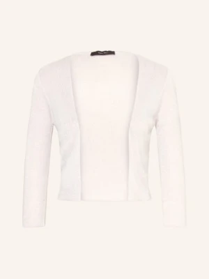 Vera Mont Dzianinowe Bolerko Z Rękawami 3/4 Z Błyszczącą Przędzą rosa