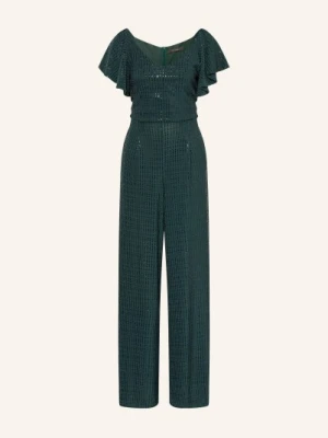 Vera Mont Kombinezon Z Falbanami I Cekinami gruen