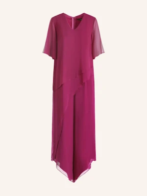 Vera Mont Kombinezon Z Rękawem 3/4 I Wolantami rot