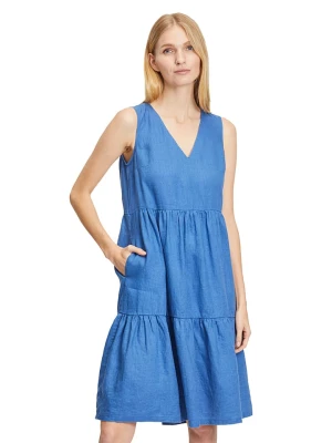 Vera Mont Lniana sukienka w kolorze niebieskim rozmiar: 44