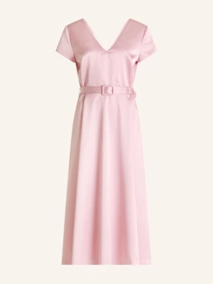Vera Mont Sukienka Koktajlowa Z Satyny rosa
