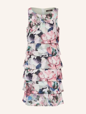 Vera Mont Sukienka Koktajlowa Z Wolantami rosa