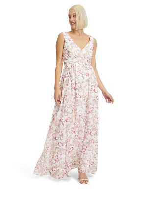 Vera Mont Sukienka w kolorze biało-różowym rozmiar: 40