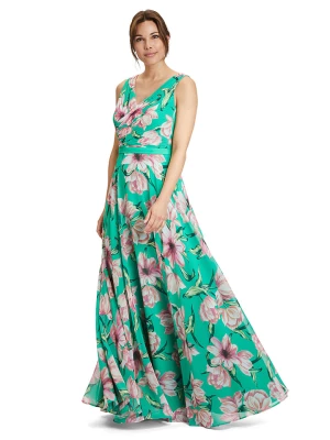 Vera Mont Sukienka w kolorze zielono-jasnoróżowym rozmiar: 42