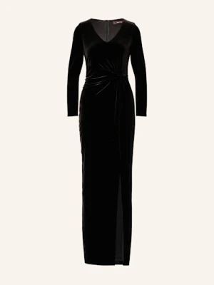Vera Mont Sukienka Wieczorowa Z Aksamitu schwarz